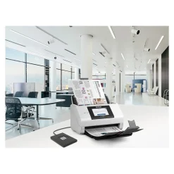 Epson DS-790WN B11B265201 Duplex Desktop Document Scanner, White/Black