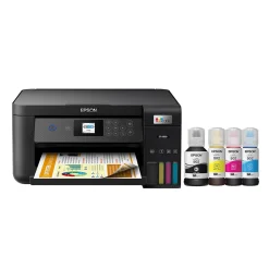 Epson EcoTank ET-2850 ET-2850-B Wireless Color Inkjet Printer, All-In-One Supertank, Print, Scan, Copy (9472540)