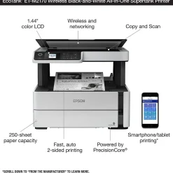Epson EcoTank ET-M2170 Wireless Monochrome All-in-One SuperTank Printer