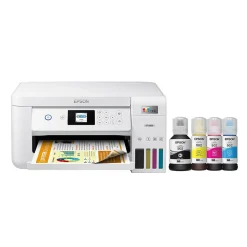 Epson EcoTank ET-2850-W Wireless Color Inkjet Printer, All-In-One Supertank, Print, Scan, Copy (9472541)