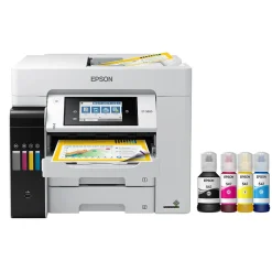 Epson EcoTank Pro ET-5880 Wireless All-in-One Cartridge-Free SuperTank Office Printer with PCL/Postscript Support