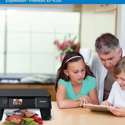 Epson Expression Home XP-6100 Wireless Color Inkjet Printer, All-In-One, Print, Scan, Copy (9472518)