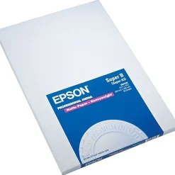 Epson Matte Presentation Paper, 13" x 19", 50 Sheets/Pack (EPSS041263)