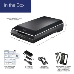 Epson Perfection V600 Flatbed Color Photo, Film and Slides Scanner