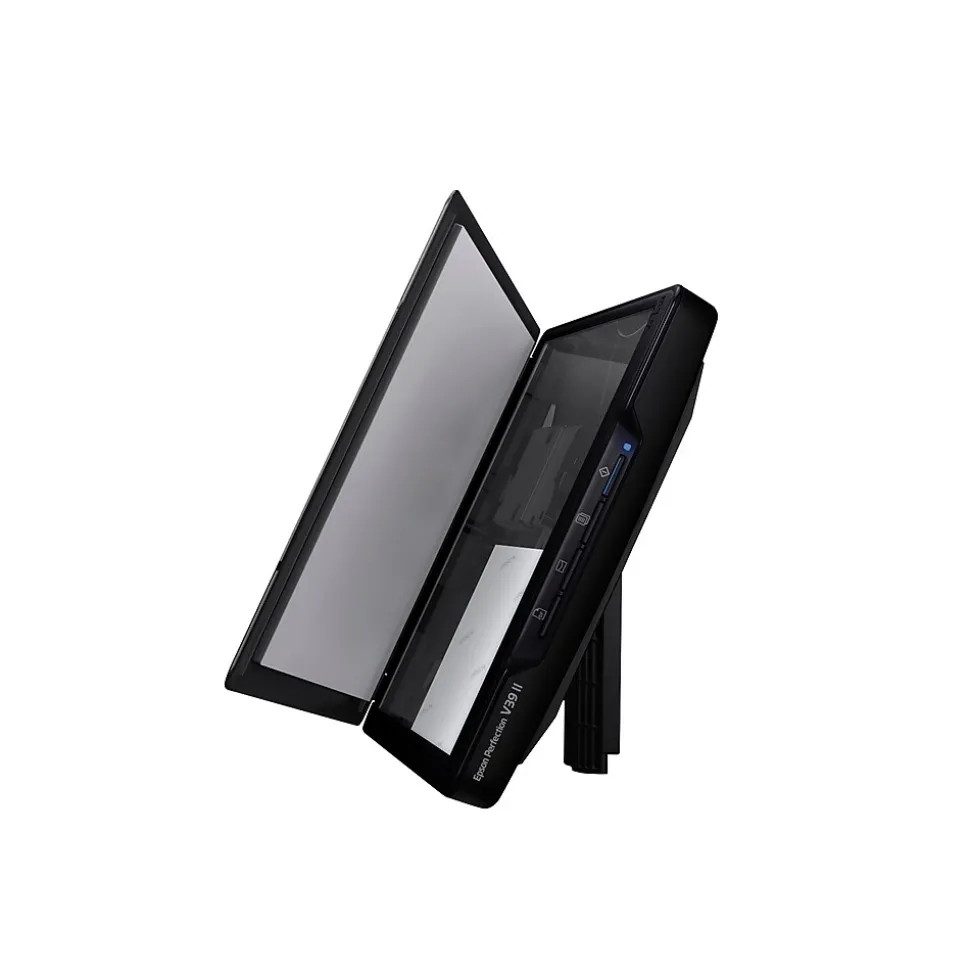 Epson Perfection V39 II Flatbed Portable Photo Scanner, Black (B11B268201)