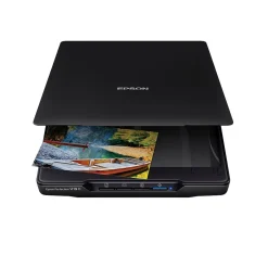 Epson Perfection V19 II Flatbed Portable Photo Scanner, Black (B11B267201)