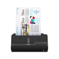 Epson WorkForce ES-C320W Wireless Duplex Sheetfed Scanner, Black (B11B270201)