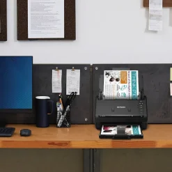 Epson WorkForce ES-500W II Wireless Duplex Document Scanner, Black (B11B263201)