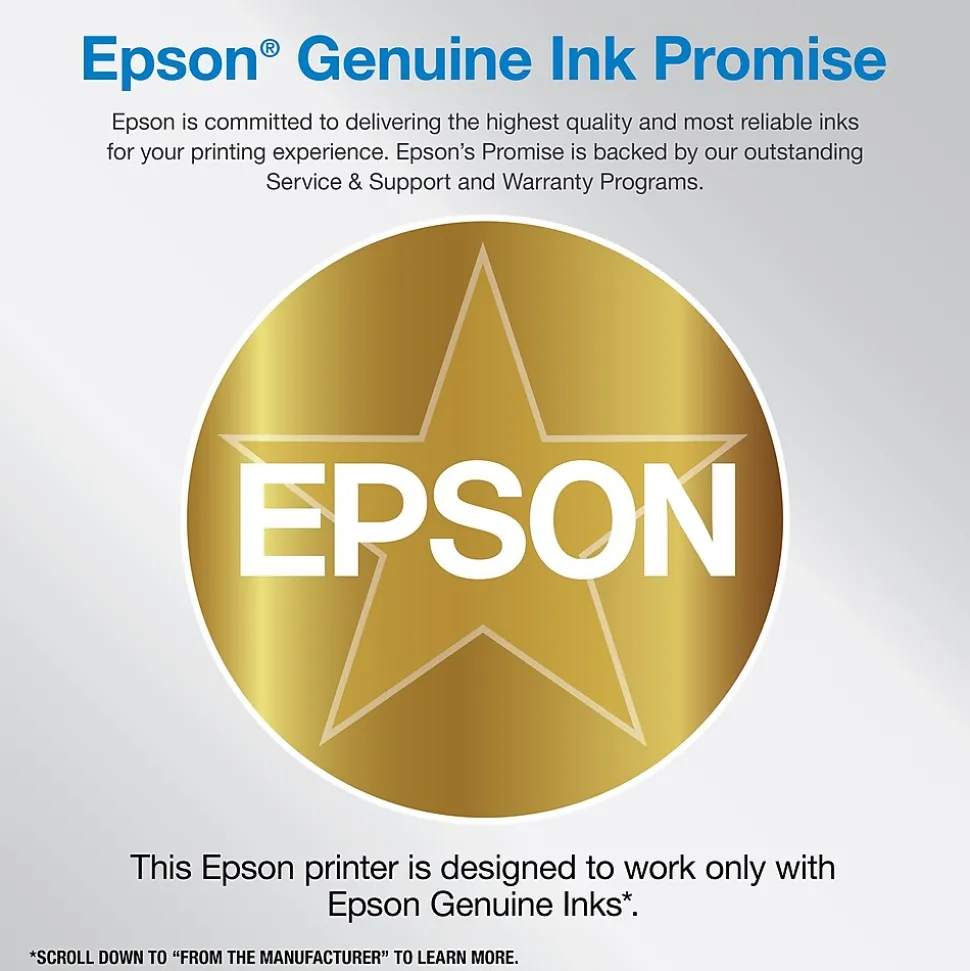 Epson WorkForce Pro 7820 Wireless Color Inkjet Printer, All-In-One, Print, Scan, Copy, Fax (9472530)