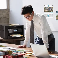 Epson WorkForce Pro WF-3820 Wireless Color Inkjet Printer, All-In-One, Print, Scan, Copy, Fax (9472526)