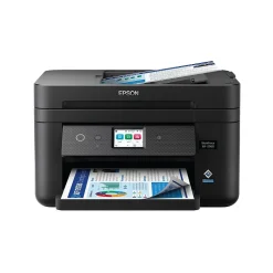 Epson WorkForce WF-2960 Wireless Color Inkjet Printer, All-In-One, Print, Scan, Copy, Fax (9472538)