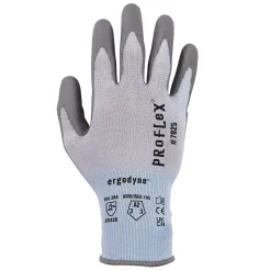 Ergodyne ProFlex 7025 PU Coated Cut-Resistant Gloves, ANSI A2, Blue, XL, 1 Pair (10435)