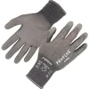 Ergodyne ProFlex 7044 PU Coated Cut-Resistant Gloves, ANSI A4, Gray, Large, 1 Pair (10494)