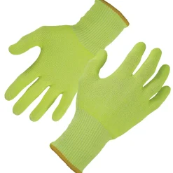Ergodyne ProFlex 7040 Seamless Knit Cut Resistant Gloves, Food Safe, ANSI A4, Lime, Large, 1 Pair (18014)