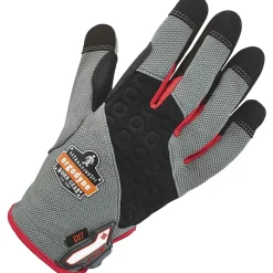 Ergodyne® ProFlex® 710CR Heavy-Duty + Cut Resistance Glove, Gray, LG, 1 Pair
