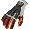 Ergodyne Proflex 922CR Nitrile Coated Cut Protection Nylon-spandex Gloves, XL, 13 Gauge, Multicolor, 2 Gloves/Box (17095)