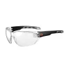 Ergodyne Skullerz VALI Anti-Fog Safety Glasses, Frameless, Clear Lens (59203)