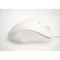 Ergoguys Matias PBT Wired Laser USB Mouse, White (M20W)