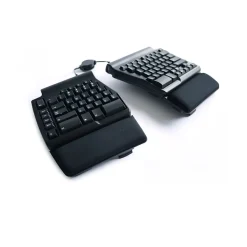 Ergoguys Matias Programmable Wired Ergonomic Keyboard, Black (FK403QPC-P)