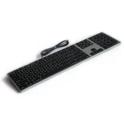 Ergoguys Matias Wired Ergonomic Keyboard for Mac, Space Gray (FK318B)