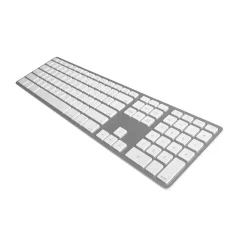 Ergoguys Matias Wireless Ergonomic Keyboard, Silver (FK418BTS)