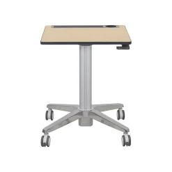 Ergotron 29"-45" Adjustable Desk, Maple/Silver (24-811-F13)