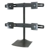 Ergotron DS100 Quad-Monitor Desk Stand Adjustable Monitor, Up to 24", Black (33-324-200)
