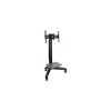 Ergotron Neo-Flex Adjustable Display Stand, 27" Screen Support, Black (24190085)