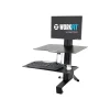Ergotron WorkFit-S Adjustable Desk, Aluminum/Plastic/Steel (33-350-200)