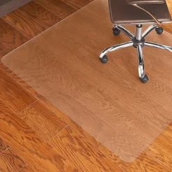 E.S. Robbins Anchormat Chair Mat for Hard Floors, 46"W x 60"H, Clear (ESR131826)