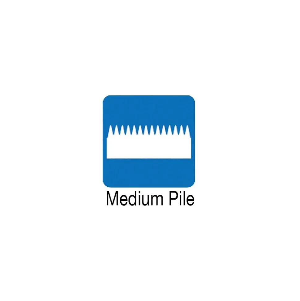 ES Robbins Crystal Pane Carpet Chair Mat with Lip, 45" x 53'', Medium-Pile, Clear (ESR-122271)