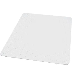 ES Robbins EverLife Carpet Chair Mat, 46" x 60'', Medium-Pile, Clear (128371)
