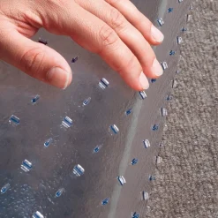 ES Robbins Natural Origins Carpet Chair Mat with Lip, 36