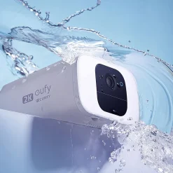Eufy SoloCam S230 Outdoor Wireless Solar Security Camera, White (T81241W1)