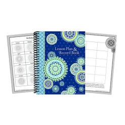 Eureka Blue Harmony 160 Pages Lesson Planner and Record Book, Each (EU-866273)
