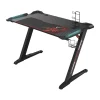 Eureka Colonel Z1-S 45" Computer Gaming Desk, Black (GD0075-BK)
