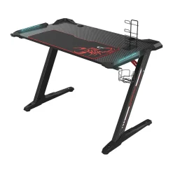 Eureka Colonel Z1-S 45" Computer Gaming Desk, Black (GD0075-BK)