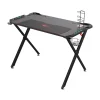 Eureka Ergonomic 44" Computer Gaming Desk, Black (GD0085-BK)