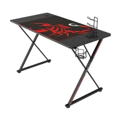 Eureka Ergonomic 47" Computer Gaming Desk, Black (GD0072-BK)