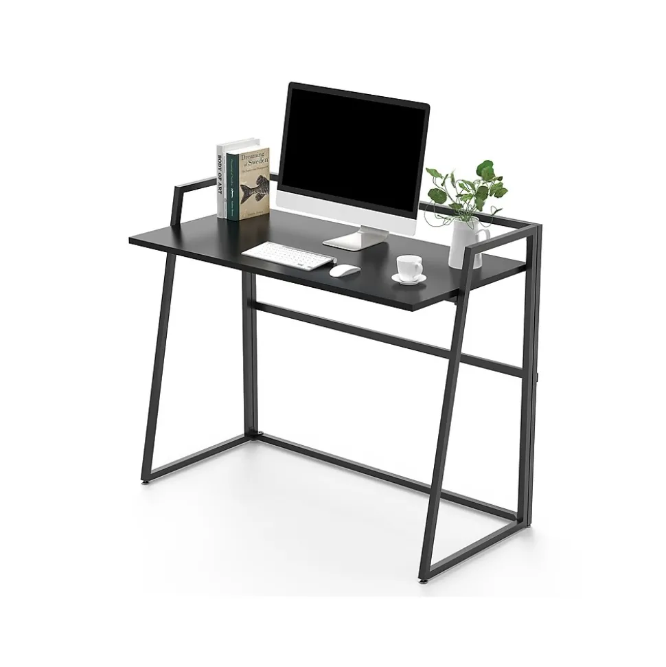 Eureka Ergonomic 33"W Computer Desk, Black (CD002)