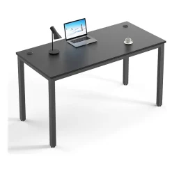 Eureka Ergonomic 55"W Computer Desk, Black (CD008)