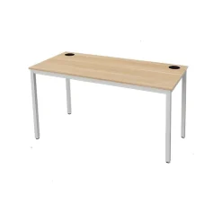 Eureka Ergonomic 47"W Writing Desk, White Woodgrain (CD012)