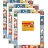 Eureka Peanuts Comic Blocks Computer Paper, 50 Sheets Per Pack, 3 Packs (EU-812112-3)