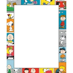 Eureka Peanuts Comic Blocks Computer Paper, 50 Sheets Per Pack, 3 Packs (EU-812112-3)