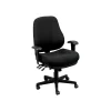Eurotech 24/7 Fabric Task Chair, Dove Black (24/7-BLKDOVE)