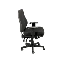Eurotech 24/7 Fabric Task Chair, Dove Black (24/7-BLKDOVE)