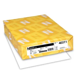 Exact 90 lb. Index Paper, 8.5" x 11", White, 250 Sheets/Pack (40311)