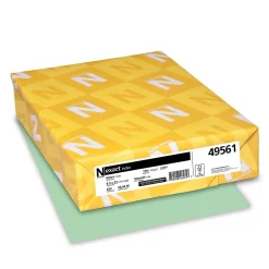 Exact 110 lb. Index Paper, 8.5" x 11", Green, 250 Sheets/Pack (WAU49561)