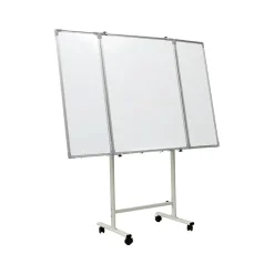 Excello Global Products Magnetic Mobile Folding Dry-Erase Whiteboard, 40" x 30" (EGP-HD-0482-RW)
