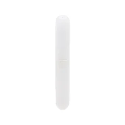 Excello Global Products Plastic Toothbrush Case, White (SPLS-TRVL-0009)